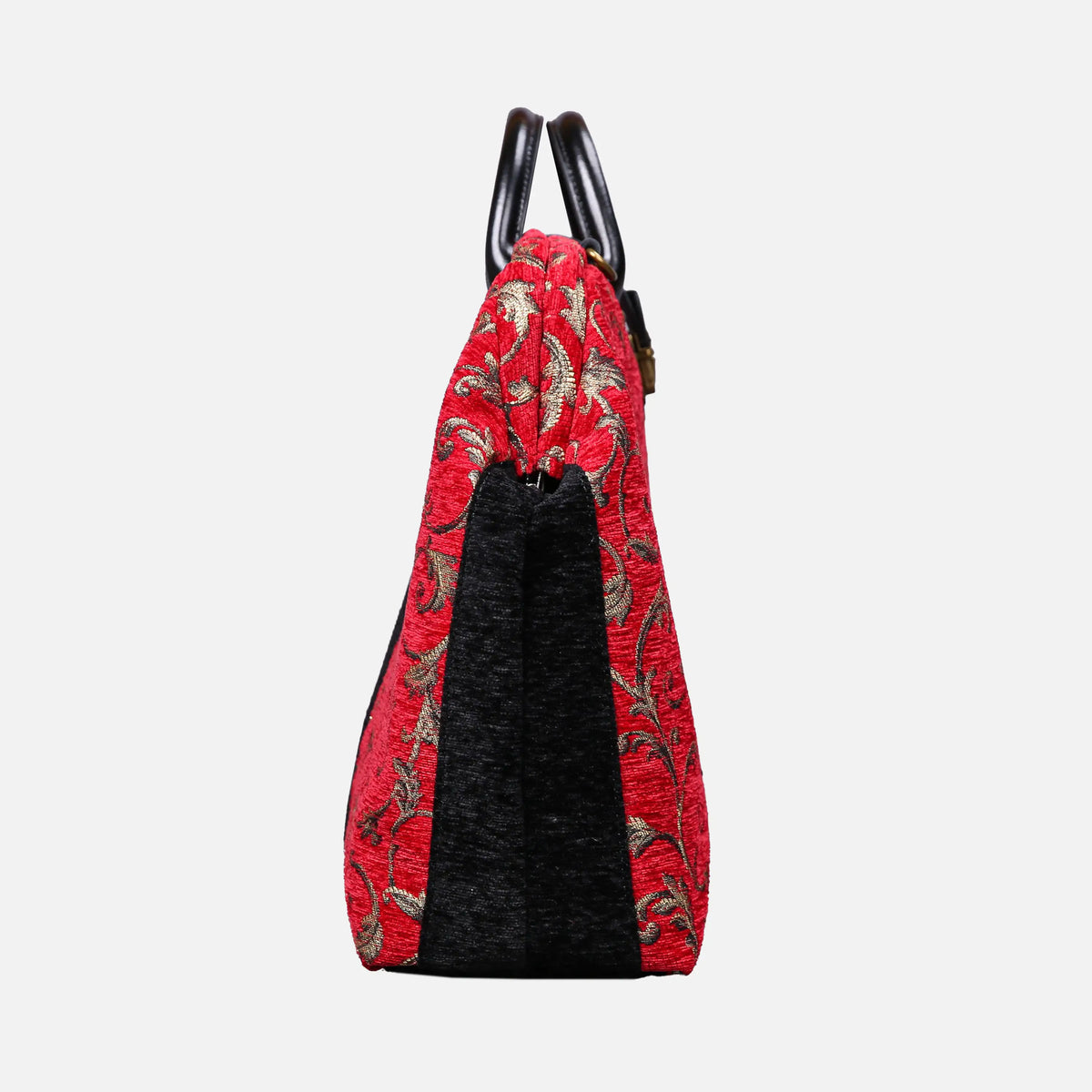 Vintage Scroll Red carpet bag  of America side