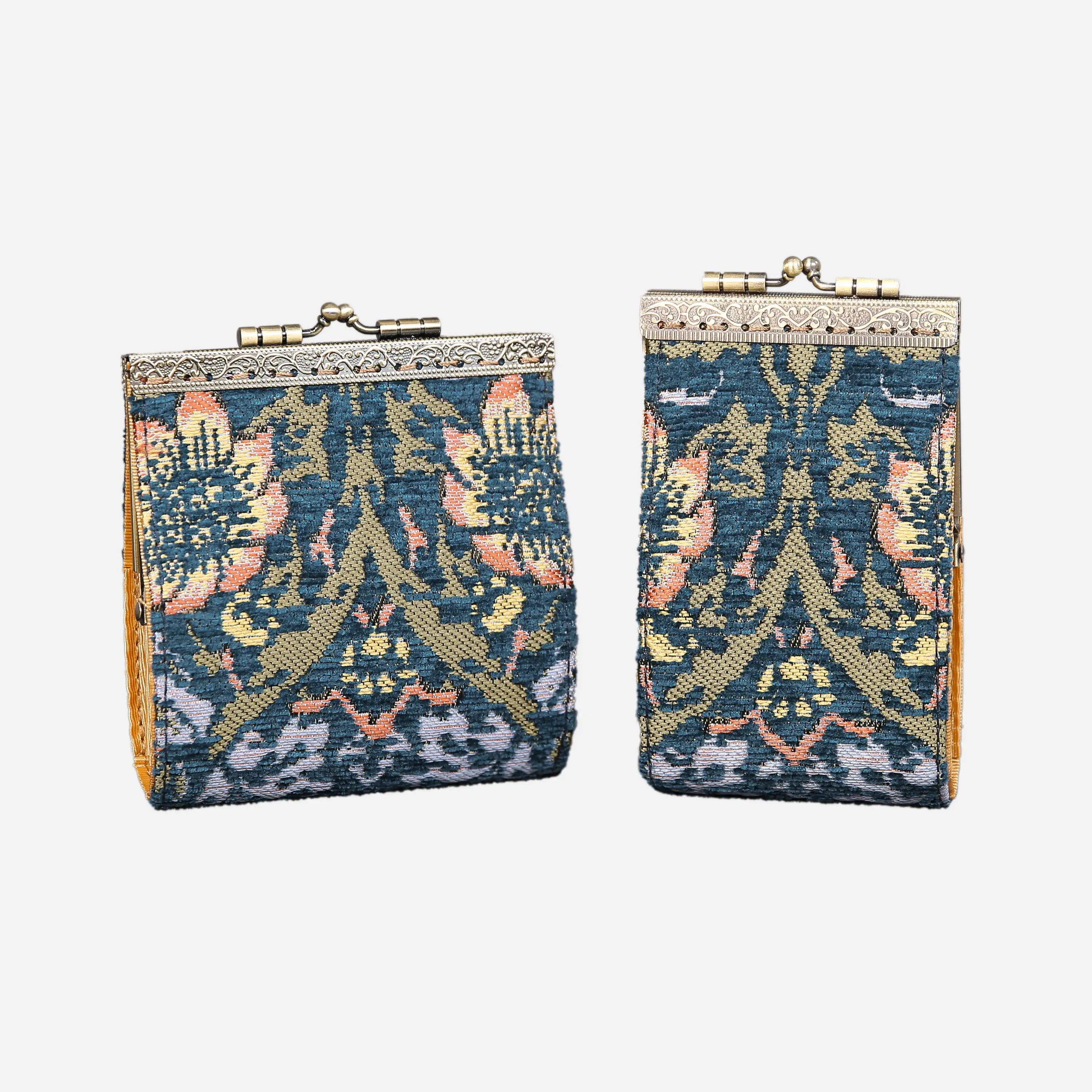 William Morris Strawberry Thief Card Wallet   of America back