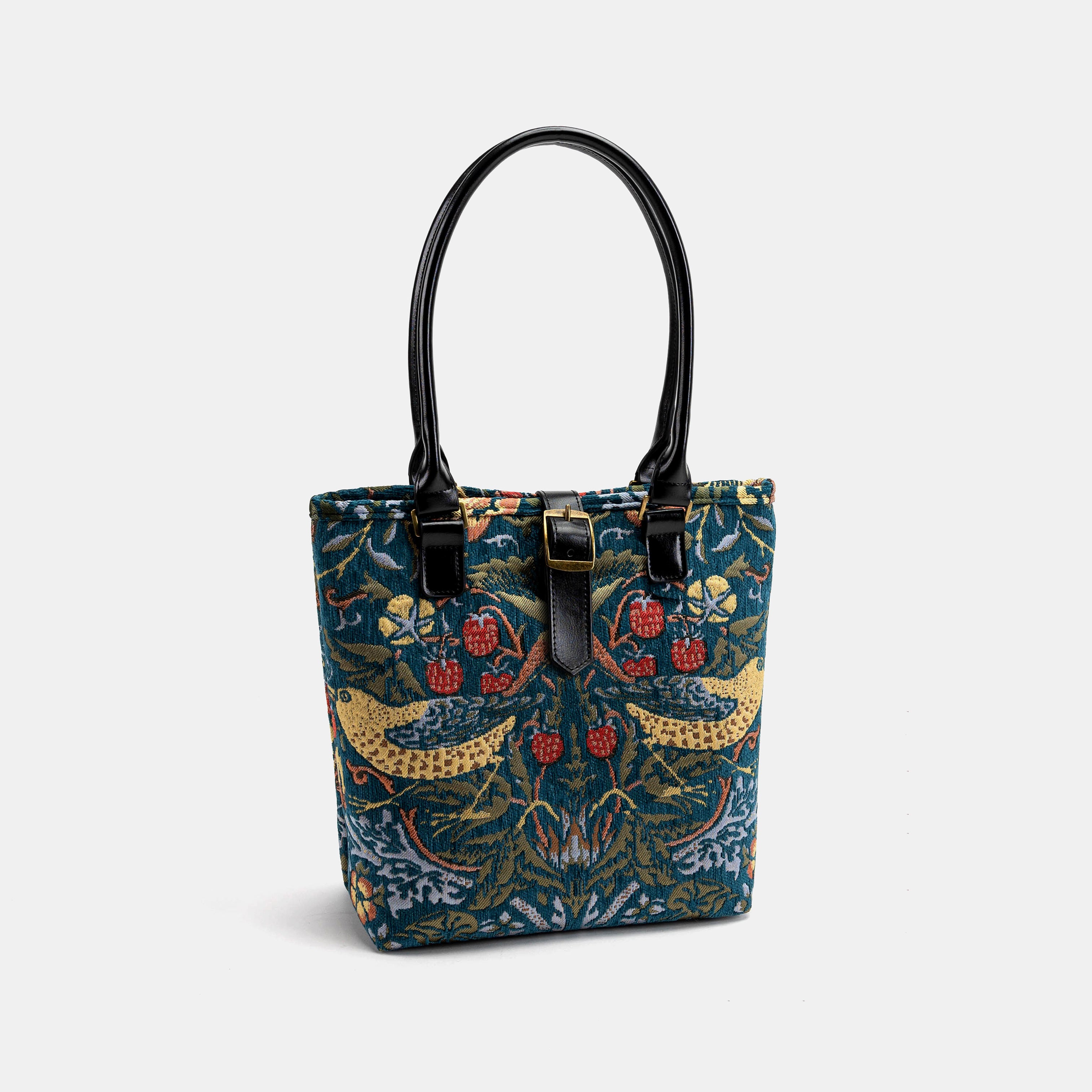 William Morris Strawberry Thief Everyday Tote Bag of America FRONT side