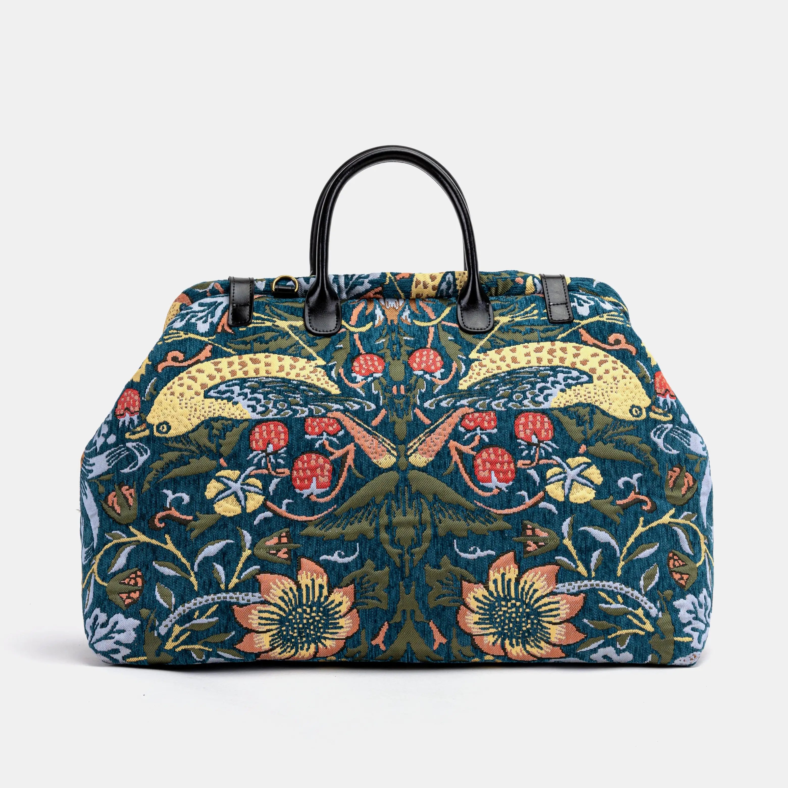 William Morris Strawberry Thief Large Carpetbag Of America main