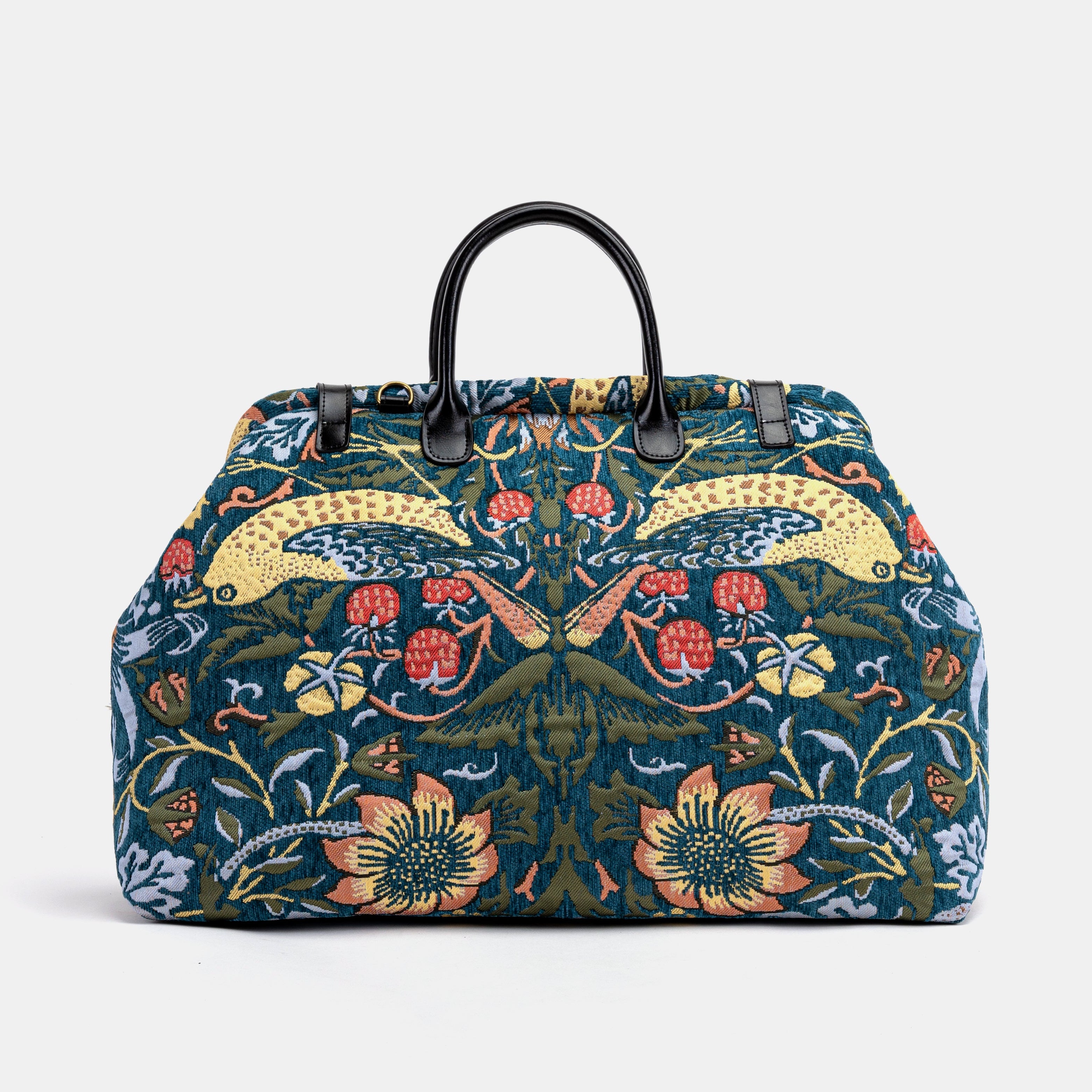 William Morris Strawberry Thief Large Carpetbag Of America main