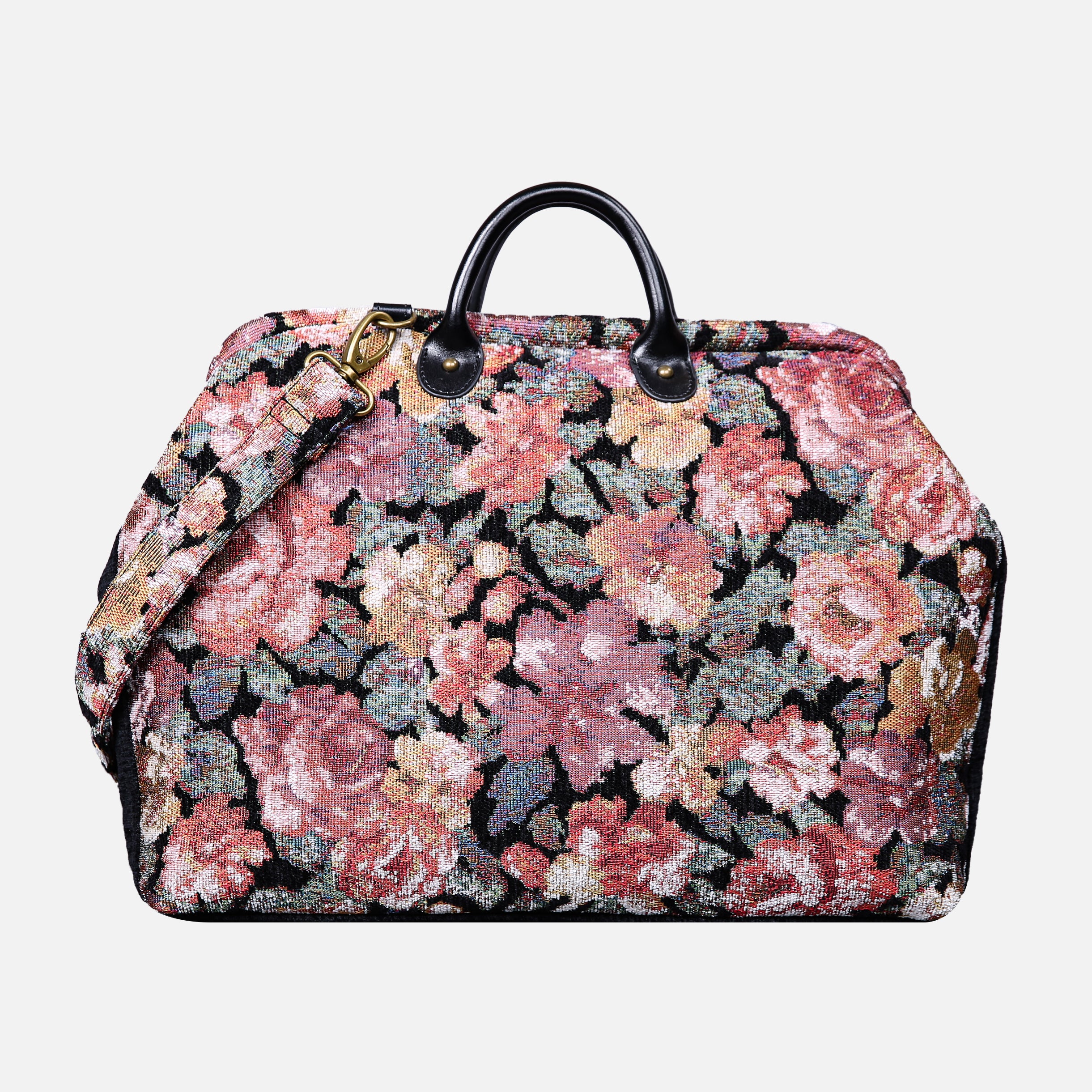 Floral Rose Laptop Work Bag carpet bag MCW Handmade