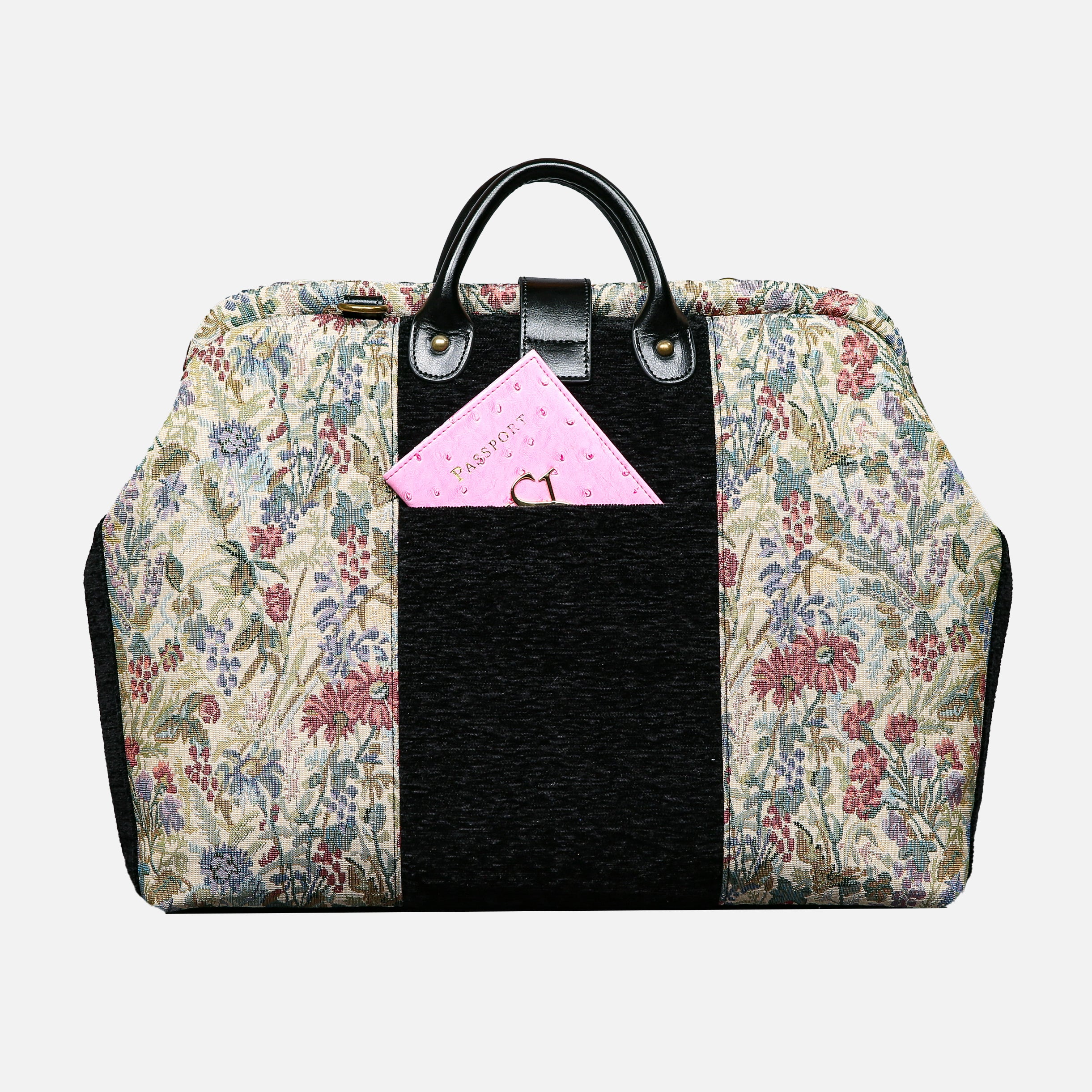Spring Valley Mint Laptop Work Bag carpet bag MCW Handmade-1