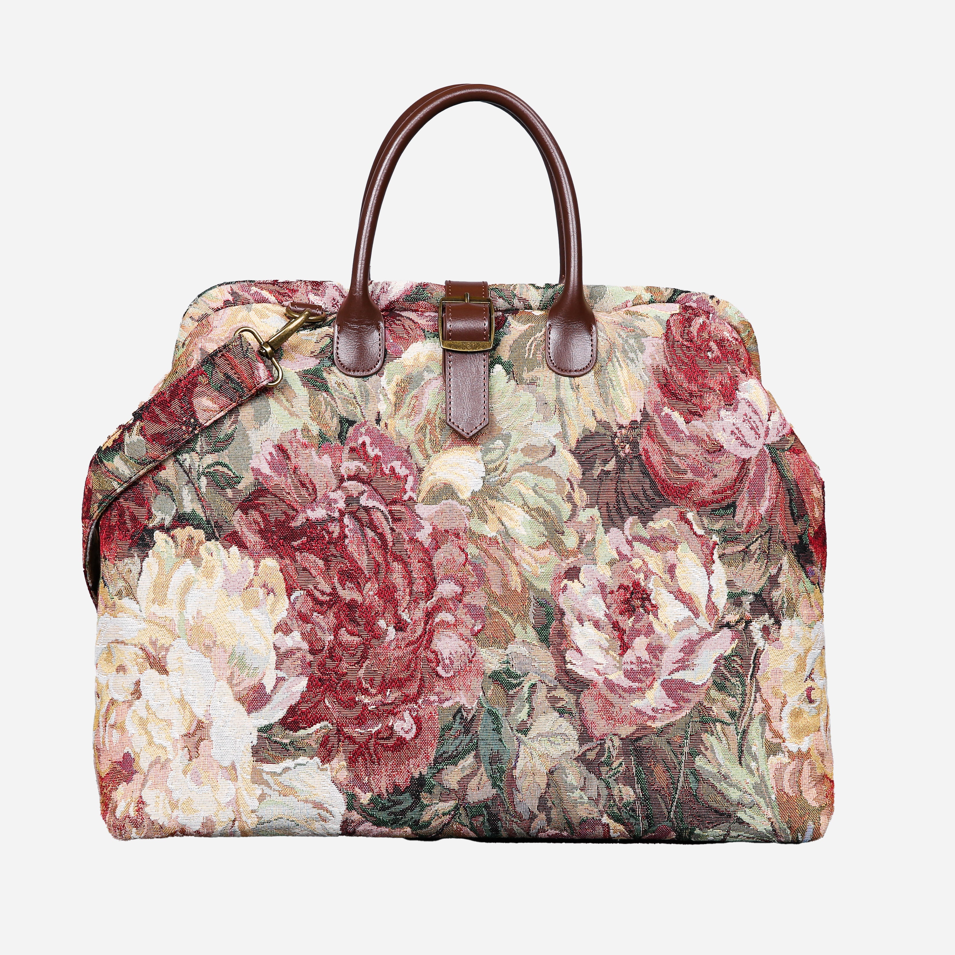 Rose Bush Mary Poppins Weekender carpet bag MCW Handmade