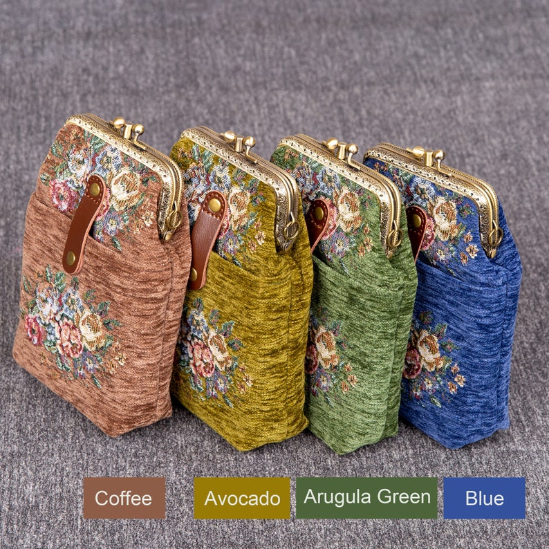 Bouquet Rose Series Carpet Phone Case Carpetbag of America four colors
