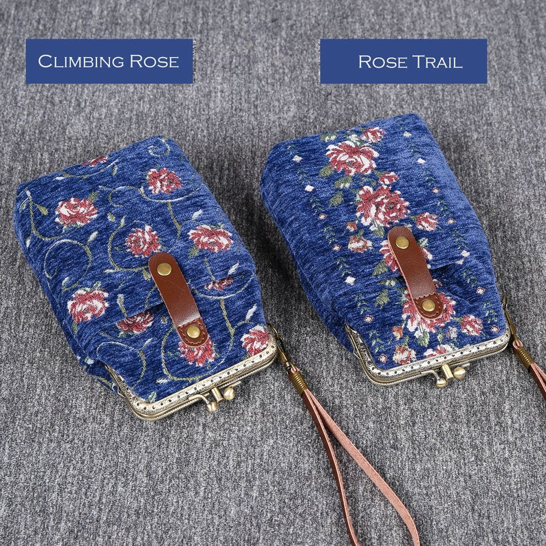 Rose Series Blue Carpet Phone Case  MCW Handmade-12