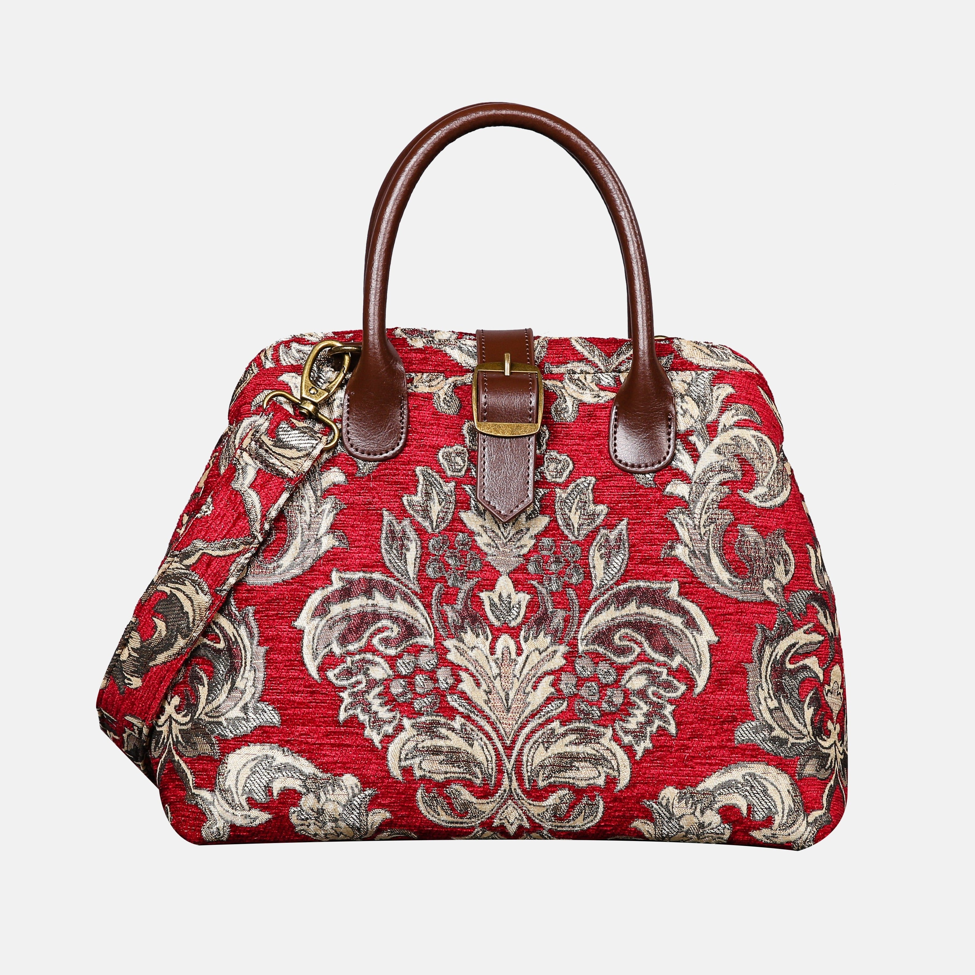 Victorian Blossom R-G Carpet Handbag Purse carpet bag MCW Handmade