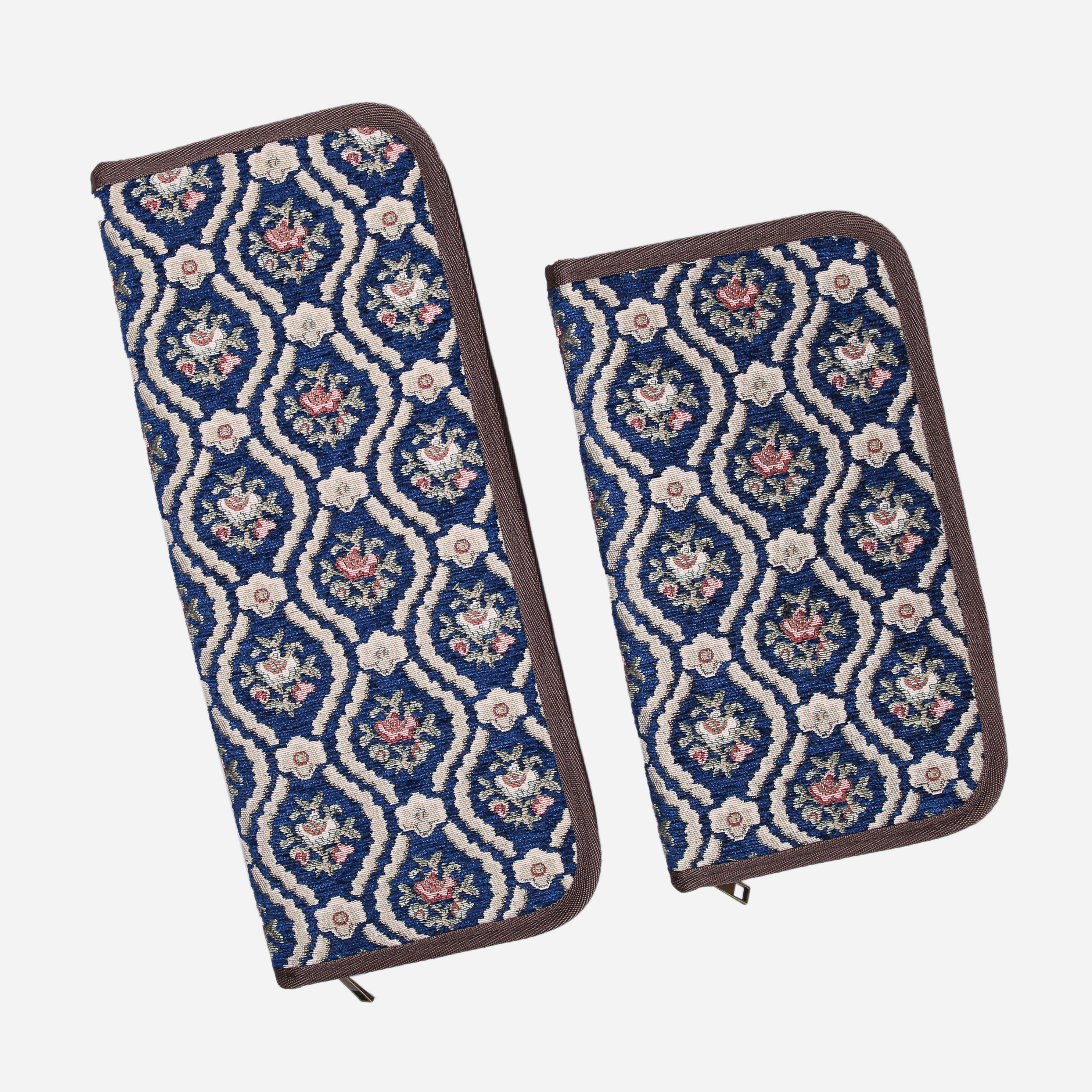 Traditional Blue Carpet Needle Case  MCW Handmade