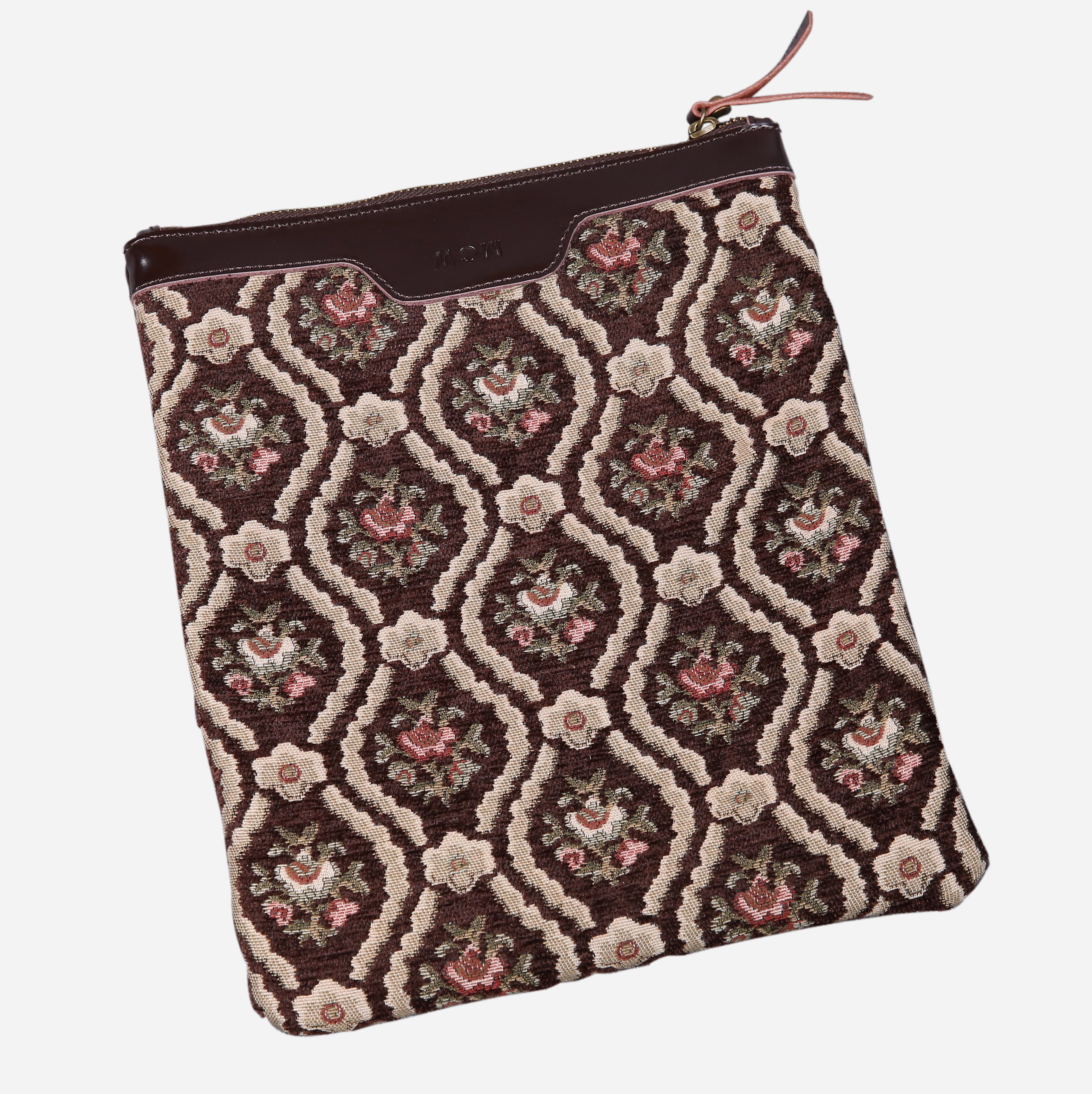 Traditional Coffee Carpet Clutch carpet bag MCW Handmade-2