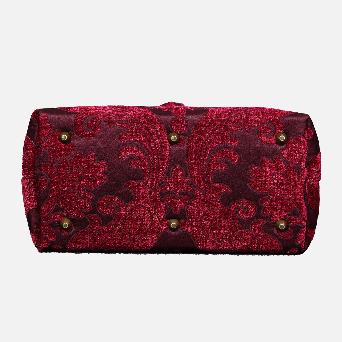Queen Wine Carpet Handbag Purse carpet bag MCW Handmade of America bottom