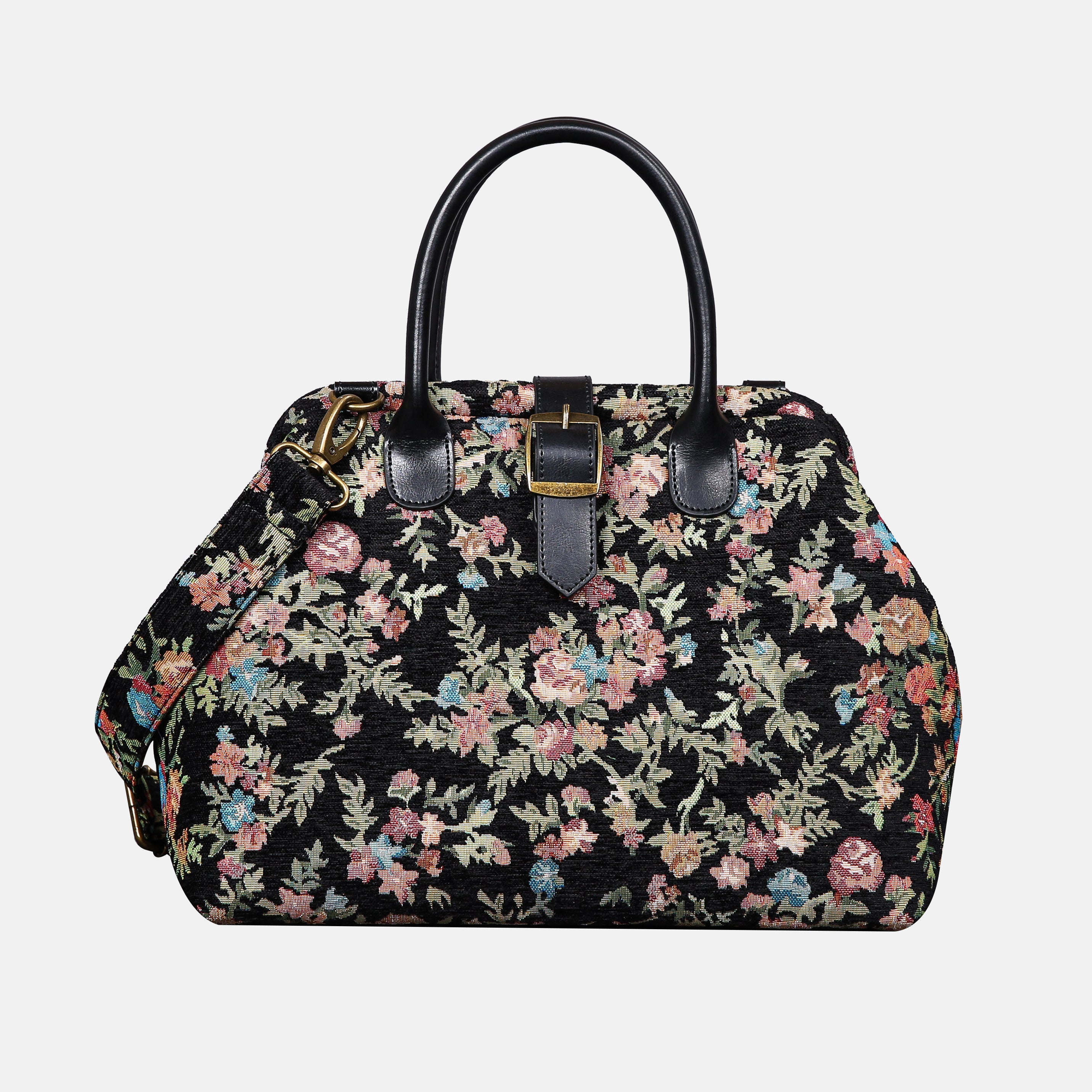 Spring Valley Black Carpet Handbag Purse carpet bag MCW Handmade of America main