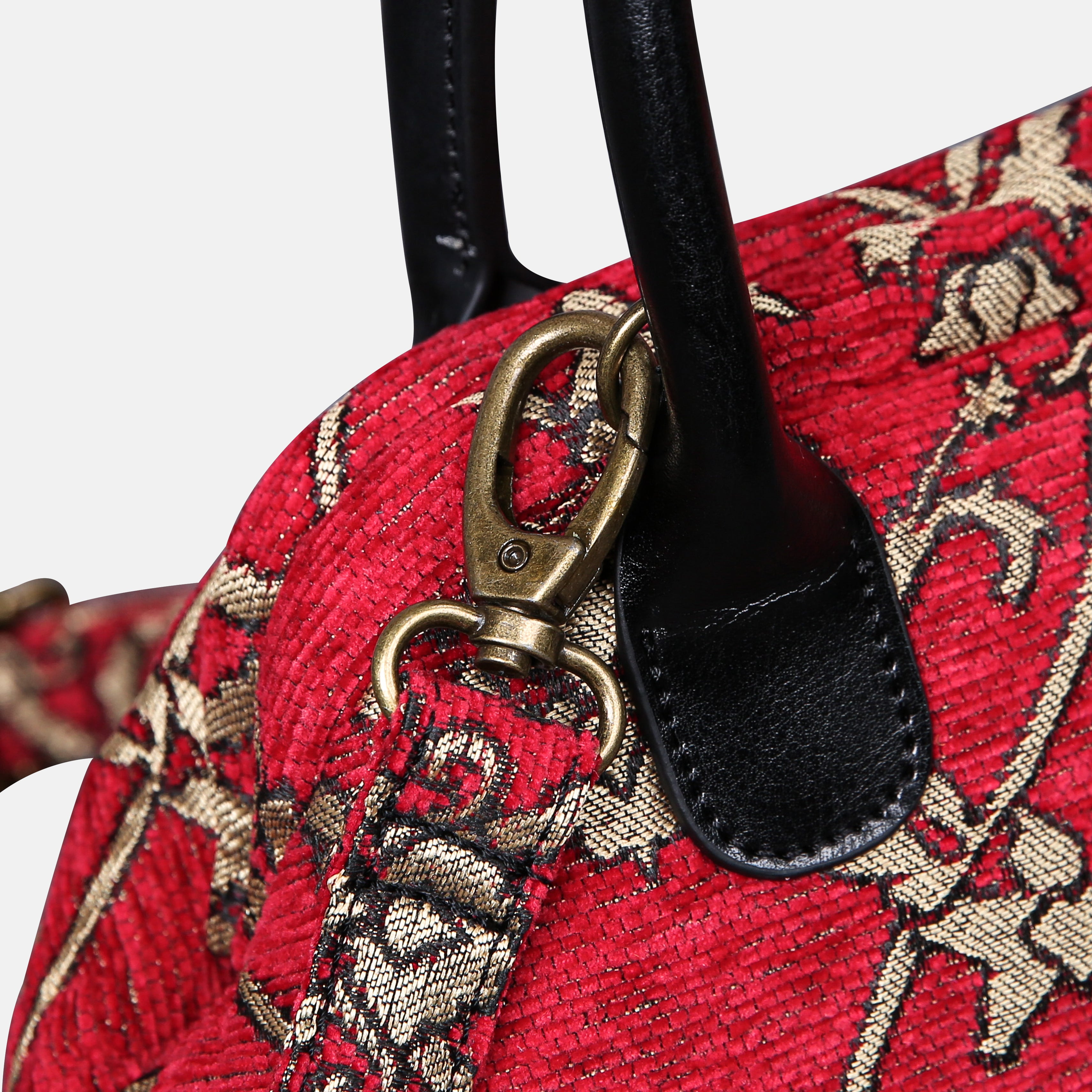 CARNABY Red Carpet Satchel carpet bag MCW Handmade-3