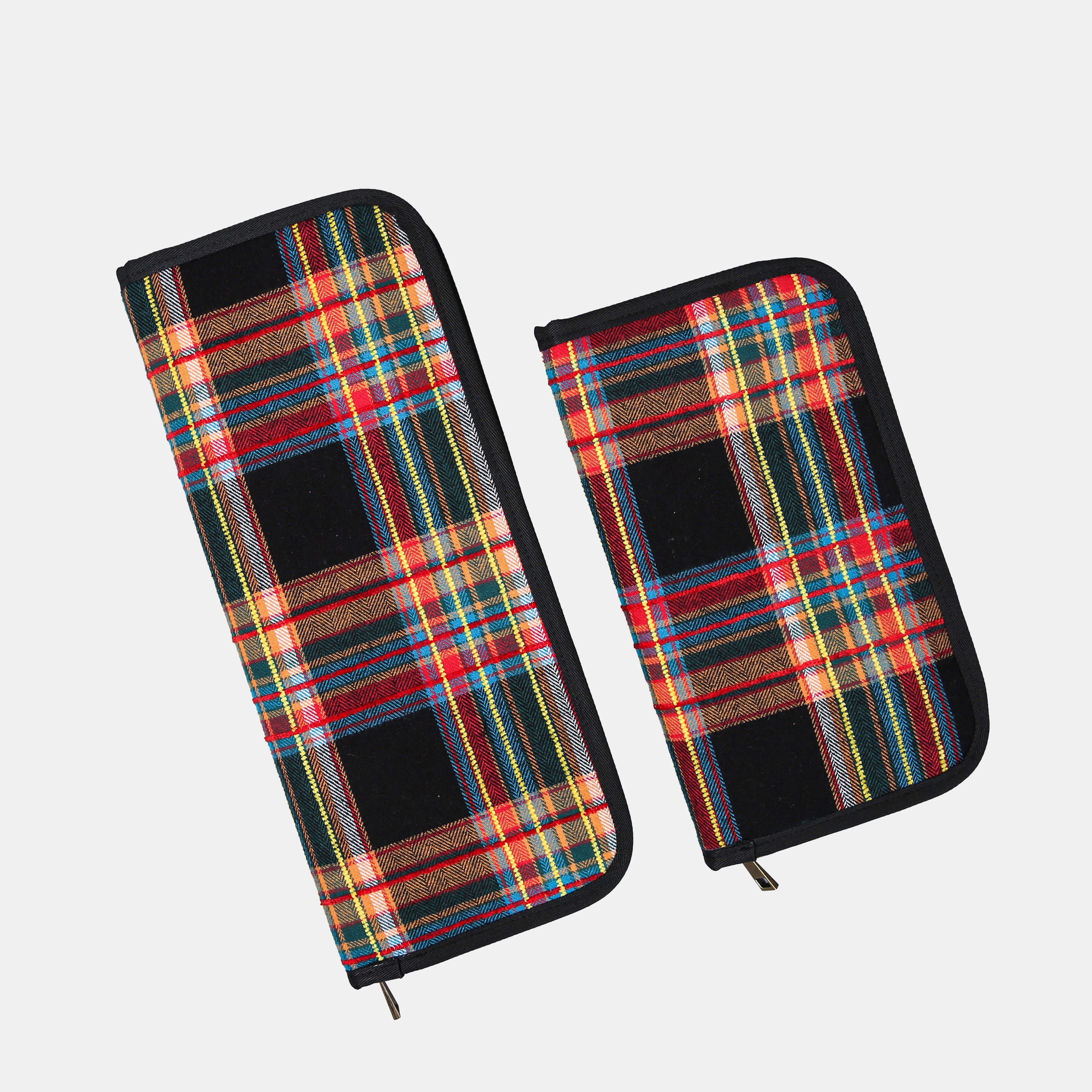 Tartan Stewart Carpet Needle Case  of America large and small main