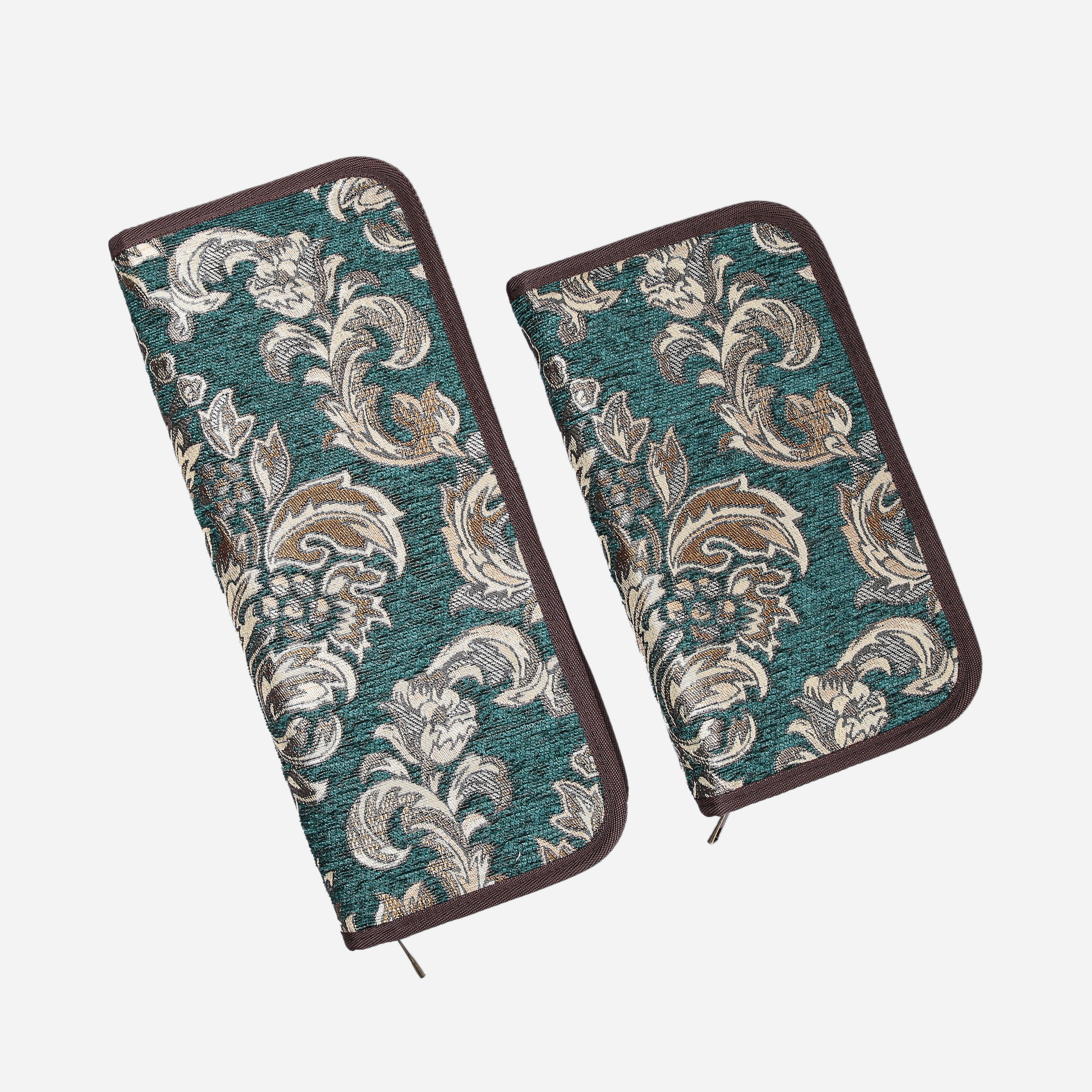 Blossom Green-Gold Carpet Needle Case  of America large and small main