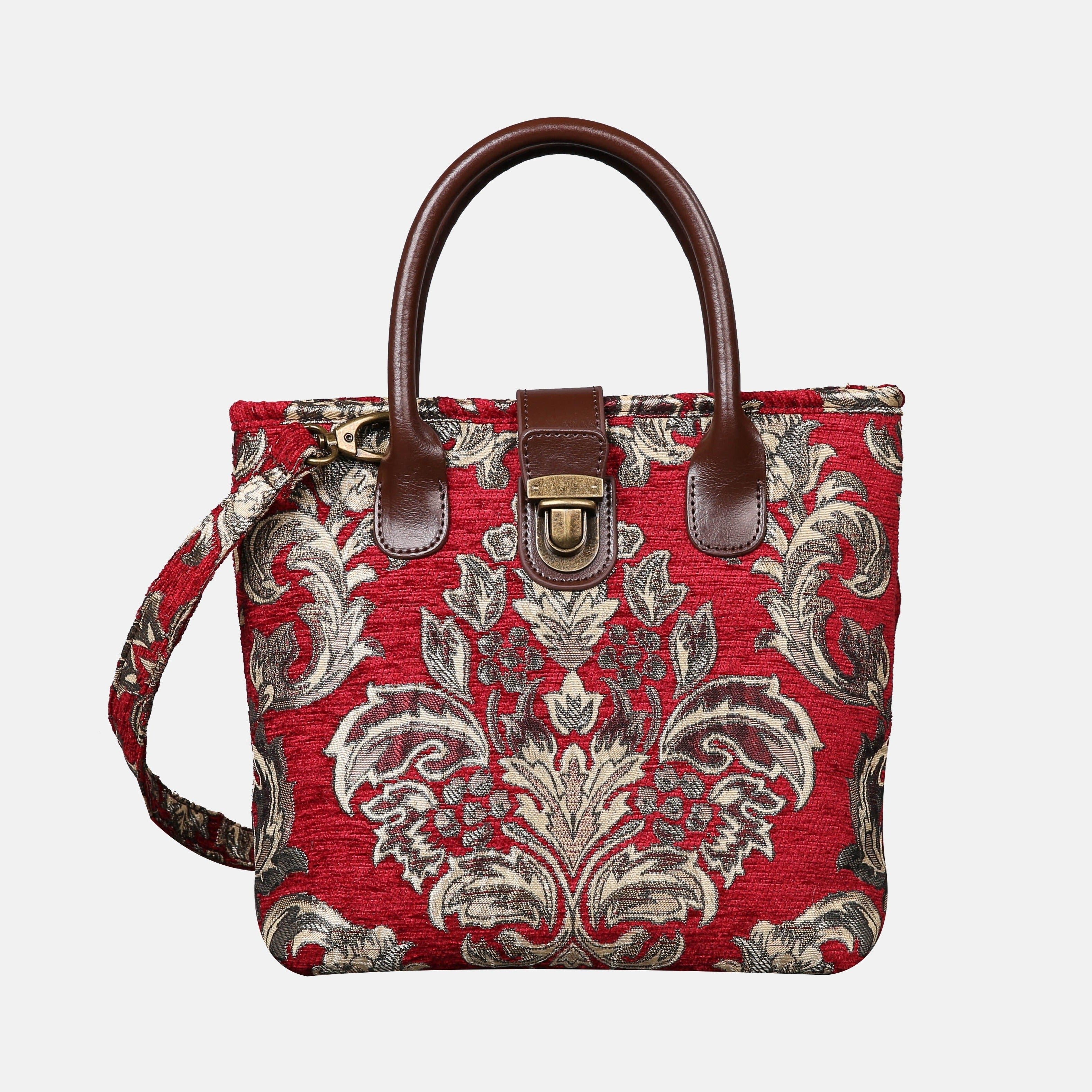 Blossom R-G Tuck Lock Carpet Satchel carpet bag MCW Handmade of America main